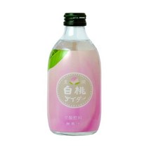일본 음료 탄산 토모마스음료 풍윤백도사이다 300mlx24병