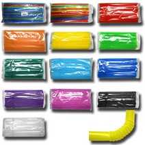 빨대 색빨대 스트롱빨대 100개 포장 대용량, 스트롱 빨대 보라