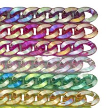 컬러아크릴체인 키링 마스크목걸이 폰스트랩 가벼운 안경줄 분실 방지 가방 숄더백 DIY 공방 수공예 학생 커플 핸드백 핑거 만들기 미니백 부자재 알록달록 이쁜 블랙