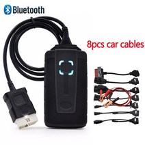 자동차 진단기 WoW Snooper 2022 2021 가치 진단 도구 V5.008 R2 OBD2 스캐너 트럭 자동차 블루투스 Keygen VD DS150E Delphis, 자동차 케이블로 와우, 세르비아어 포르투갈어