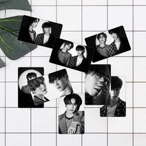 10 개/대 got7 jus2 앨범 크리스탈 카드 스티커 포커스 hd photocard 스티커 사진 stikcy 카드