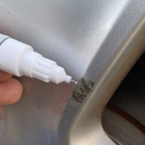 자동차휠붓펜 제네시스G80 휠페인트 휠복원 제일케미칼/휠도장/휠도색/자동차휠도색/자동차휠붓펜/휠복원/휠스크래치/휠스크래치복원/자동차휠복원/, 실버휠붓펜+사포