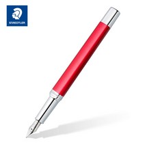 스테들러 Triplus 474 F촉 만년필 레드