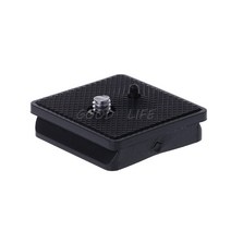 Weifeng 삼각대 330a E147 카메라 액세서리 용 업그레이드 된 플라스틱 블랙 퀵 릴리스 클램프 키트 QR 플레이트 어댑터