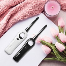캔들용품 악세사리 캔들 라이터 (대) 화이트 + 블랙 색상 세트