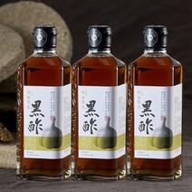현가본초 식품명인 현경태 전통발효식초 초두루미 마늘흑초, 3병, 420ml