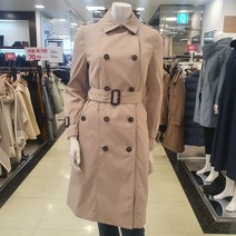 샤트렌(CHATELAINE) [샤트렌]여성 간절기 정통 트렌치 코트 플레어 핏의 여성스러운실루엣/울산