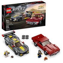 LEGO Speed Champions Chevrolet Corvette C8.R 경주용 자동차 및 1969 76903 조립 키트; 2021년 신작 (512개)