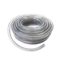 식품용 스프링호스 19 25mm +M단위 재단판매 /투명호스 고압호스 철심호스 급배수용 공업기기용 물호스, 19Ø +1M