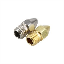 Zortrax-M200 노즐 0.2 / 0.4/0.5mm 황동/스테인레스 스틸 보어 나사산 M6 프린터 용 헤드 1 개, 05 Brass 0.6