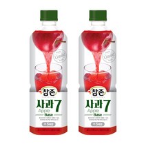 참존식품 사과7베이스 835ml, 2개