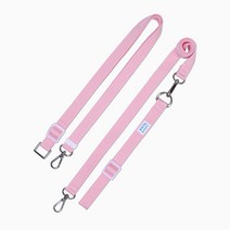 [스페이스독] 라이트 싱글리드줄 강아지 산책줄, 핑크