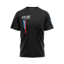 여름 BMW GS 나이트 오토바이 모토라드 팀 모터스포츠 바이크 레이싱 카 엔듀로 티셔츠 남성용 짧은 건조, 01 01_01 S