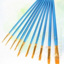 단디 붓 10P 세트 세필붓