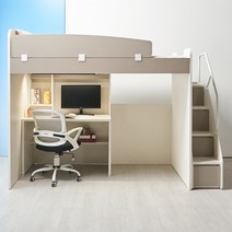 에보니아 [착불] 허밍 벙커침대 SS 계단형 A세트 포켓10T매트포함, 화이트, 없음/없음/없음