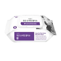 브론디 항균 손세정 물티슈, 9팩, 60매