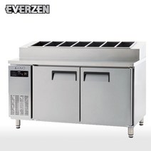 에버젠 1500 토핑 냉장고 간냉식 UDS-15PIE - 밧드별도