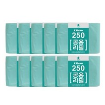 이지캔 16L 20L 21L 공용 리필 봉투 250, 30개