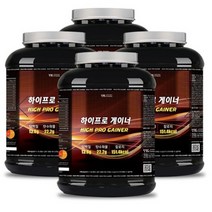 하이 프로 게이너 4KG X 4통 벌크업 헬스 단백질 보충제