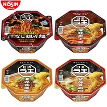 닛신 라오 컵라면 3개세트 일본 라왕라면, 쇼유(간장), 국물없는마라탄탄, 미소(된장)