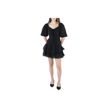 Jonathan Simkhai 조나단 심카이 여성 신키드 퍼프소매 레이어드 미니 원피스 3244