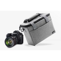 [Boona]사각 숄더 카메라가방 소니 니콘 후지 캐논 미러리스 DSLR 케이스 카메라백, S 블랙