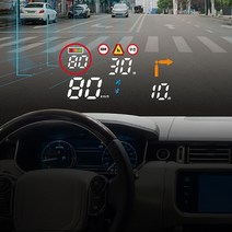 [현대폰터스hud] 2022년형 리뉴얼 T-PLAY 네비게이션형 HUD Q 헤드업 디스플레이 GPS + 사은품 증정