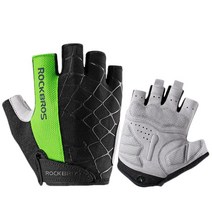 ROCKBROS 자전거 장갑 S-XL, S, 녹색