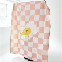 제이토리 감성 데이지 피크닉매트 캠핑 방수 매트 돗자리, 피크닉매트 핑크(145x177cm)
