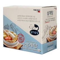 [더독] 수제간식 삼계탕 150g 1Box(10개입), 1개