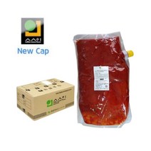 [한국소스 소스인] 해물 볶음 양념 소스 2kg x 5개 / 업소용 낙지 쭈꾸미 오징어 낙곱새 매콤 양념장