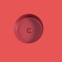 싱크대 개수대 인테리어 세면대 컬러 반투명 매트 미니 단일 분지 작은 아파트 아트 분지 위의 카운터 분지 라운드 360360mm, ㄹㅇ