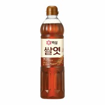 CJ 식자재 단짠단짠 백설 쌀엿 700g 요리레시피 2개, 12세트