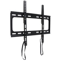 모니터암 모니터거치대Universal 45KG Cold Ligation Board TV Wall Mount Bracket Flat Panel Frame with, 01 Black