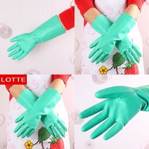 마트498 주방장갑 M(그린) 33X12CM 업소용장갑 핸즈가드 세차장갑 김장 요리장갑 글러브
