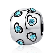 공예 부속 Bamoer 실버 컬러 동물의 매력 팔찌 또는 목걸이 액세서리 비드 쥬얼리 파인 선물 만들기, 13 PA5320