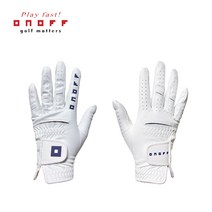 온오프 OG9320 여성 양손 합피 장갑 마스터즈골프, 사이즈 : 21