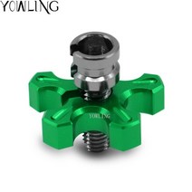 오토바이 CNC 브레이크 클러치 케이블 와이어 조절기 나사 스즈키 GSXR 2006 600 K6 750 1000 K7 K9 GSXR1, 12 8mm green