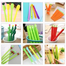 아삭아삭 채소농장 실리콘소재 볼펜12종 귀여운볼펜 신기한볼펜 특이한볼펜, 08 파인애플