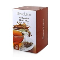 Revolution Tea 메시 인퓨저 풀 리프 티 봄베이 차이 홍차 백 16개 USA 미국, 20 Bags, Bombay Chai