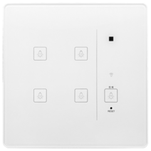 IoT팝 스마트 스위치 - 리모컨 원격제어 전등 조명 전기 자동 불끄기 타이머 터치 1구~6구, IoT팝 4구 스위치