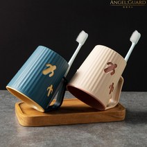 엔젤가드 1+1 거꾸로양치컵 양치컵 선인장양치컵 욕실양치컵 칫솔꽂이, 1세트, 핑크+네이비