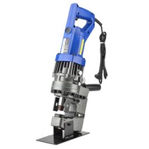 앵글 철판 H빔 알루미늄 유압 펀칭기 타공기 천공기, 단각강 1200W