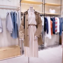 시에로 대구백화점SG SJ3JPF03M_퀼팅라이너 탈착 후드싱글 트렌치코트