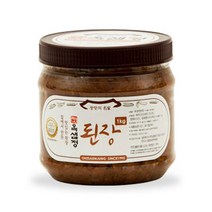 국산콩100% 된장 1kg 3년숙성, 1개, 100% 된장 1kg 3년숙성