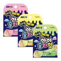 2500 아모스 야광 아이슬라임 액체괴물 70g, 단품(핑크)