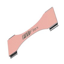 FITflex 휴대폰 핑거 가죽 핸드폰 스트랩 스마트폰 그립, 연핑크, 1개