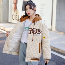 발렌타인데이 겨울옷 중·고등학생 패딩저고리 쇼트 야구복 패딩점퍼 선물