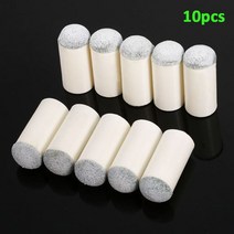 당구 큐 가방 새로운 10 Pcs 12mm 내구성 전문 스누커 용품 당구 교체 팁 바 풀 큐 수리 막대 스틱 스크럽, 01 grey