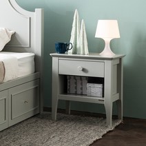 안데르센 모던 빈티지 원목 협탁 11color, 안젤리나화이트